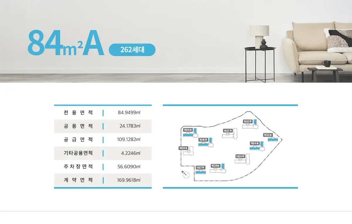 84A타입 세대수